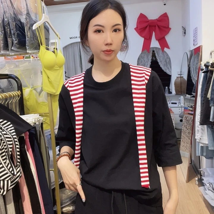 套装麻料女装三件套