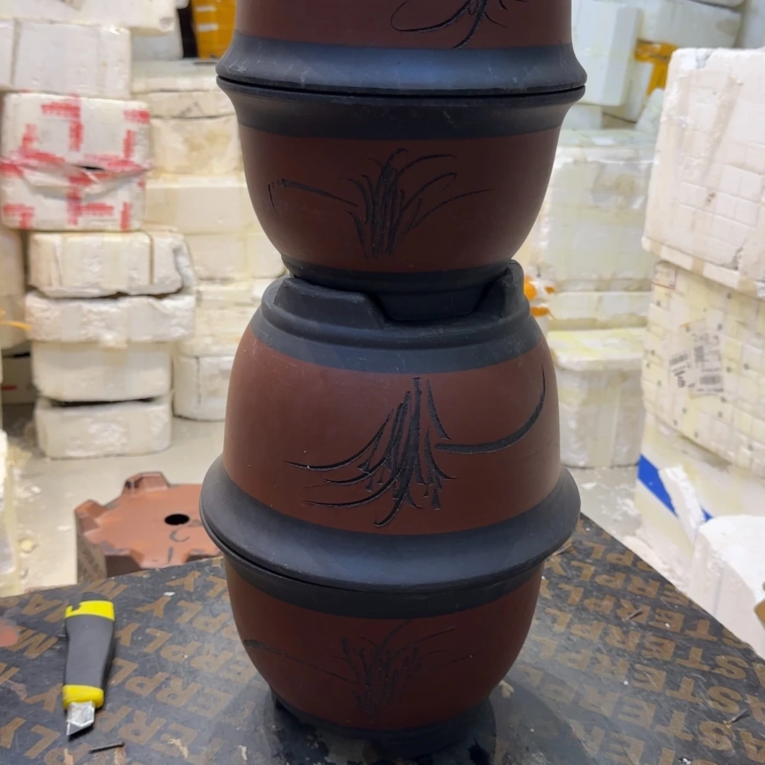 紫砂花盆口径18.12.14.10口径