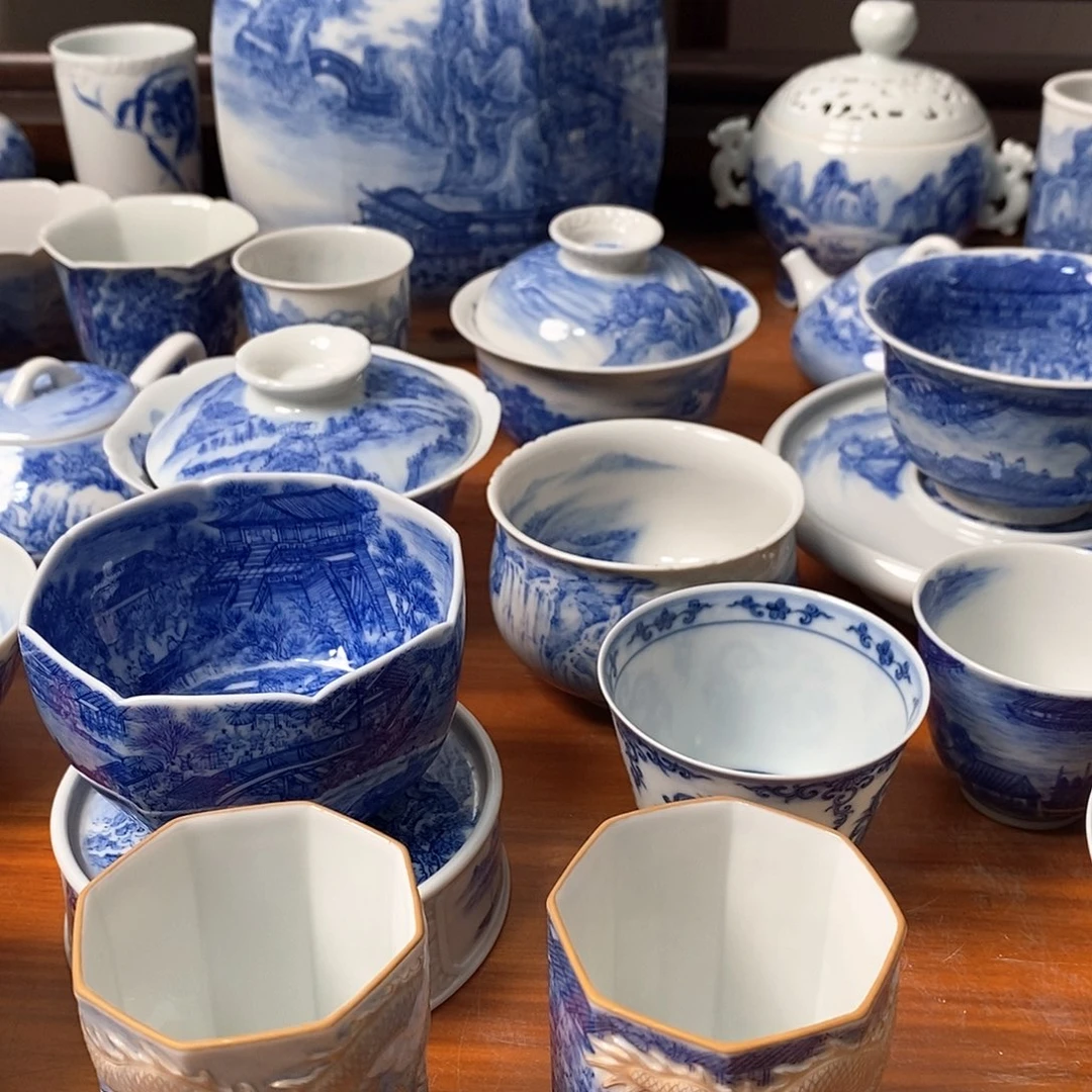 杯手工手绘柴窑烧制