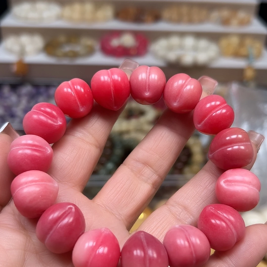 手串菩提根/象牙果瑕疵卡15桃子一条