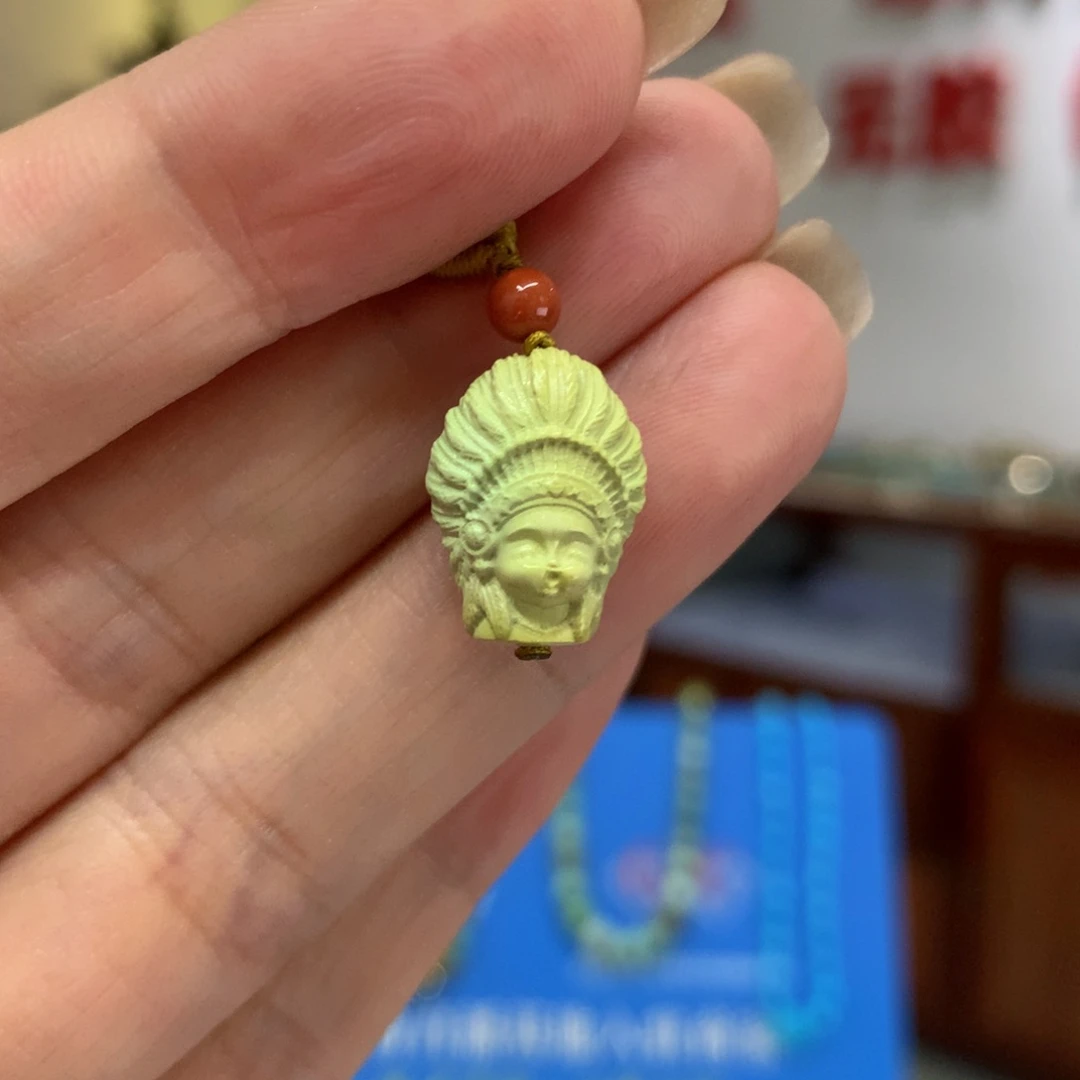 绿松石未镶嵌配饰