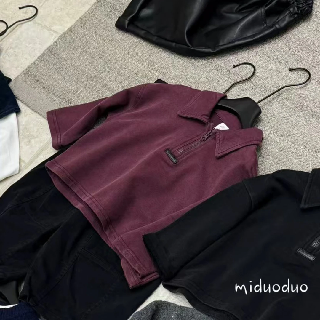 瑕疵款 MDD沙洗做旧卫衣 瑕疵款 介意勿拍