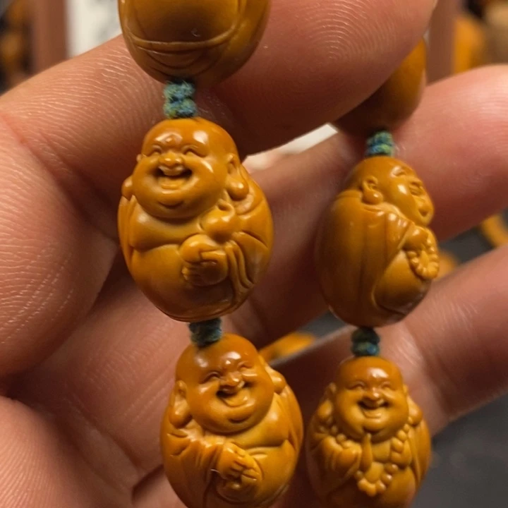 手串/手链橄榄核葫*橄榄核小弥勒