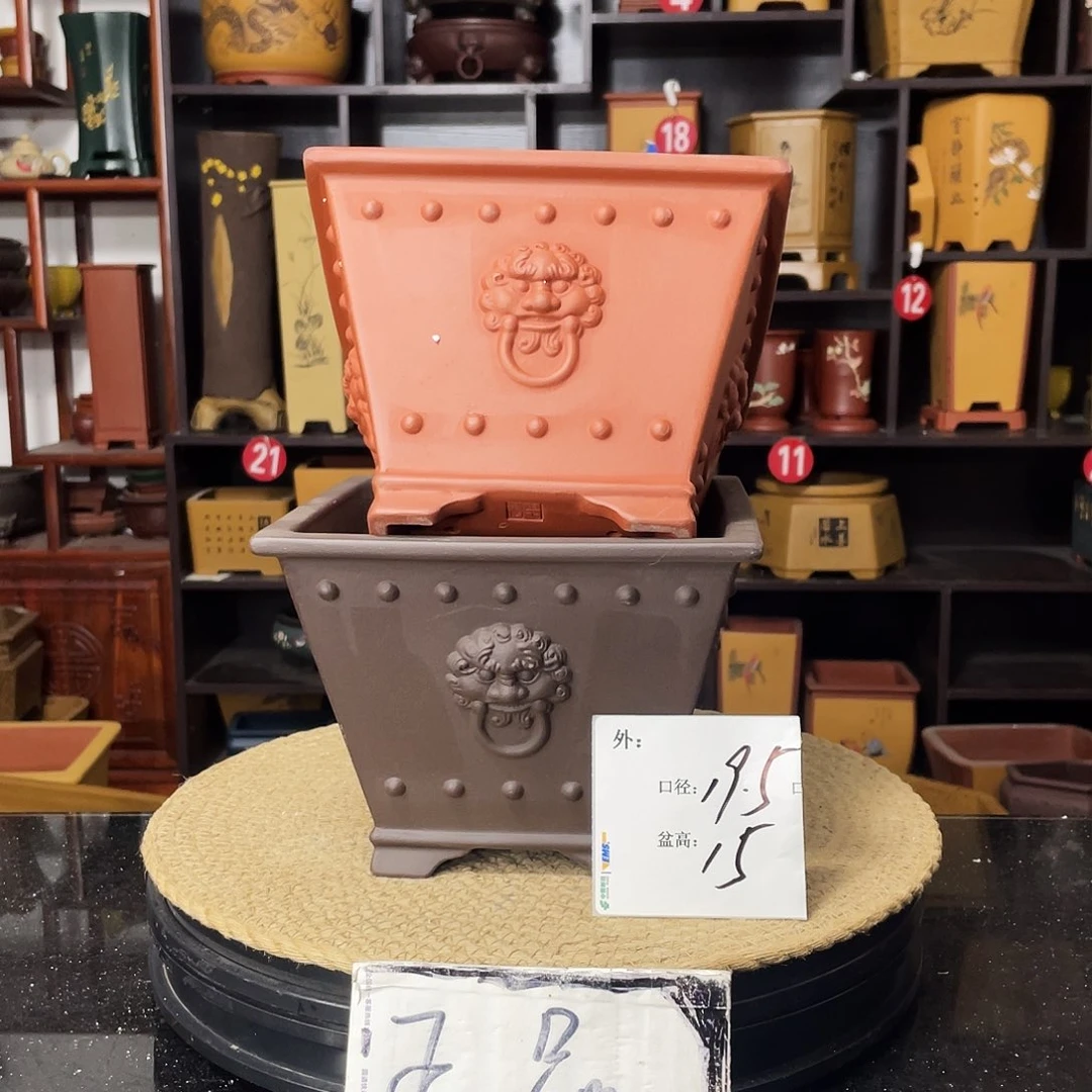 紫砂D-婉秋紫砂花盆