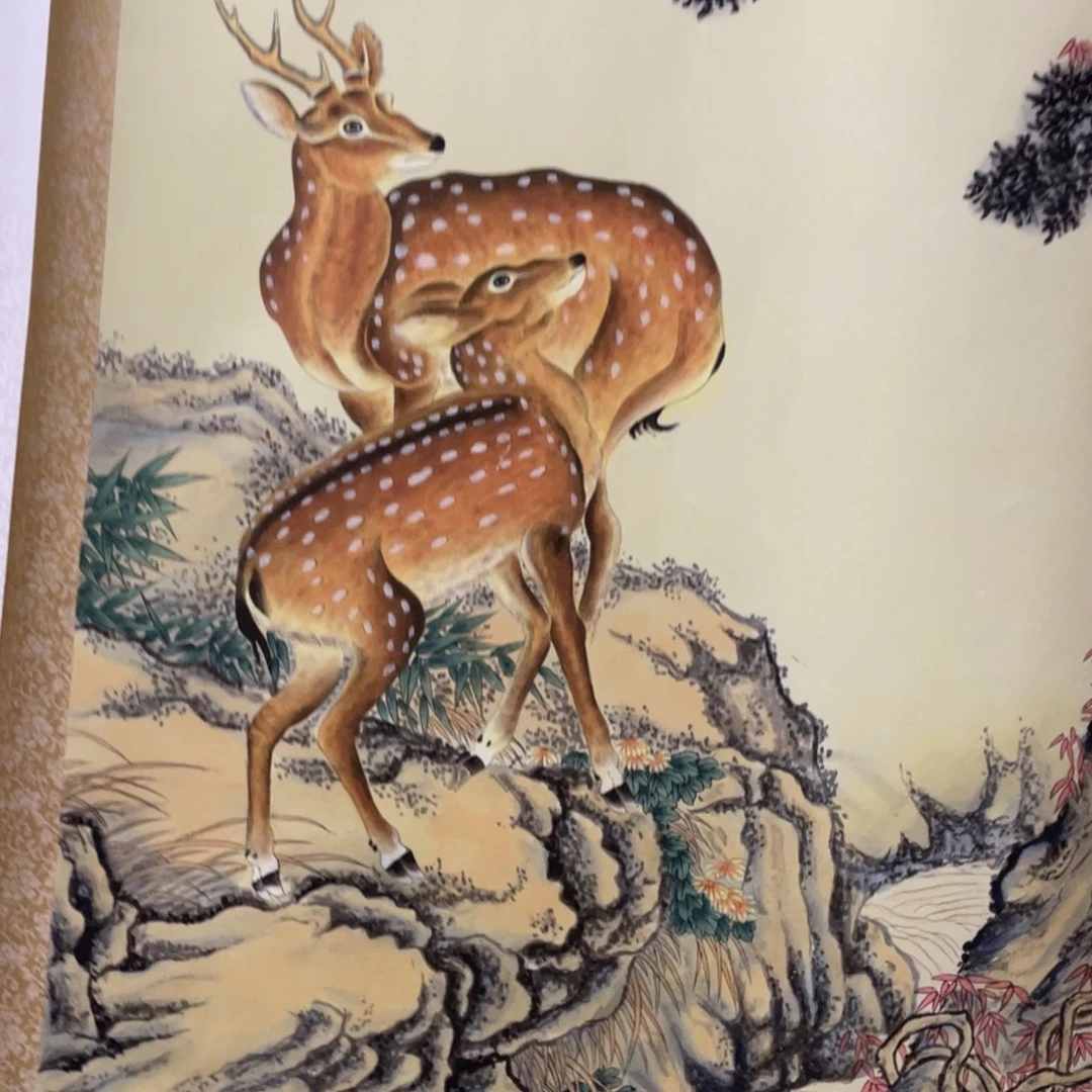 国画老师手笔手绘作品y