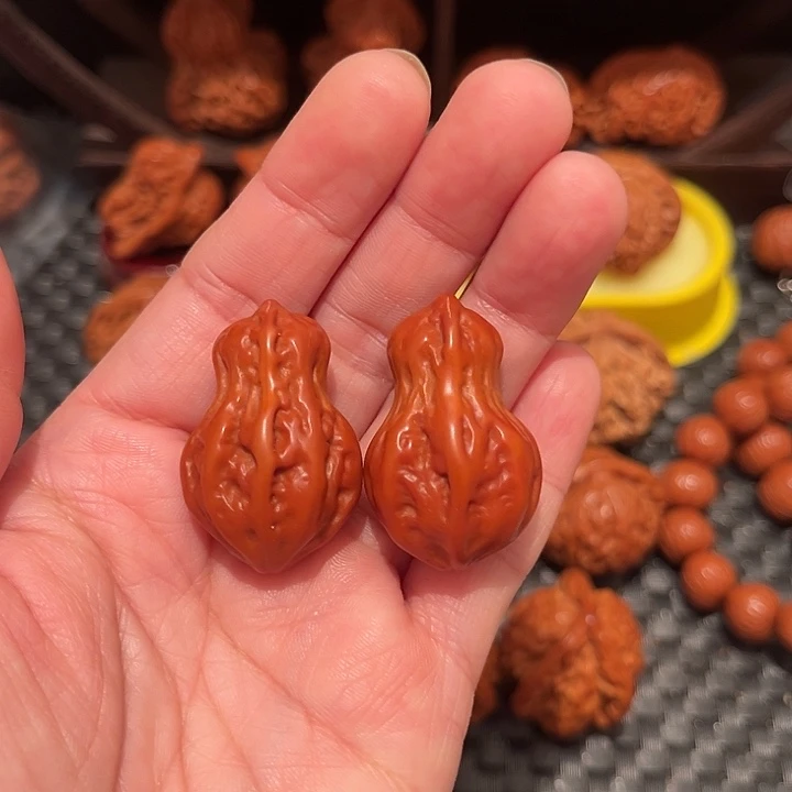 把件文玩核桃小花生
