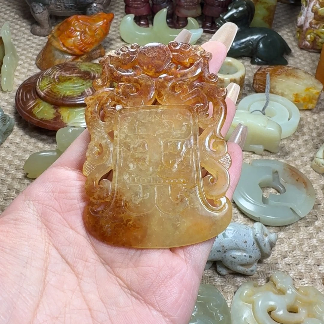吊坠白玉菩提挂件