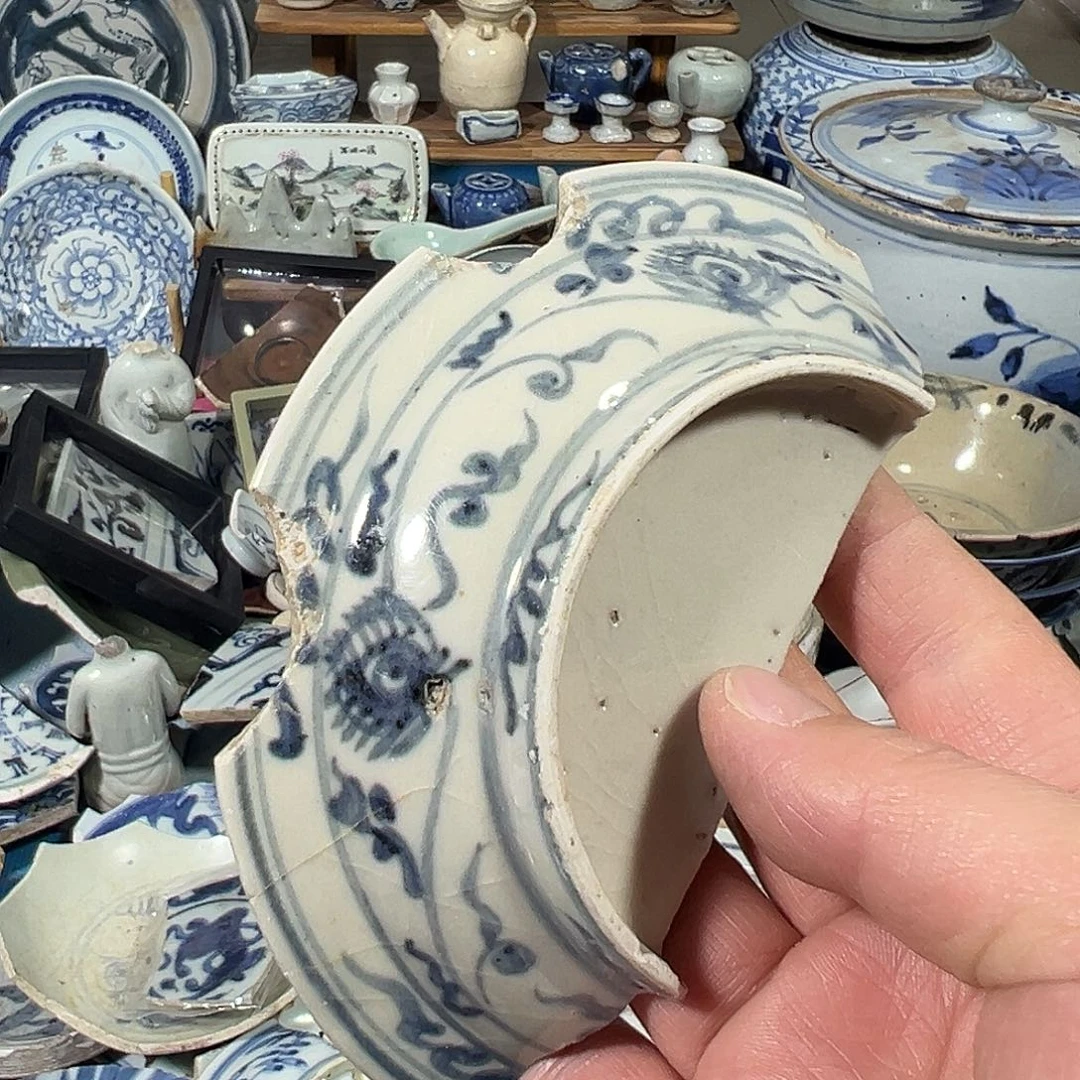 瓷片瓷片标本，全场包邮