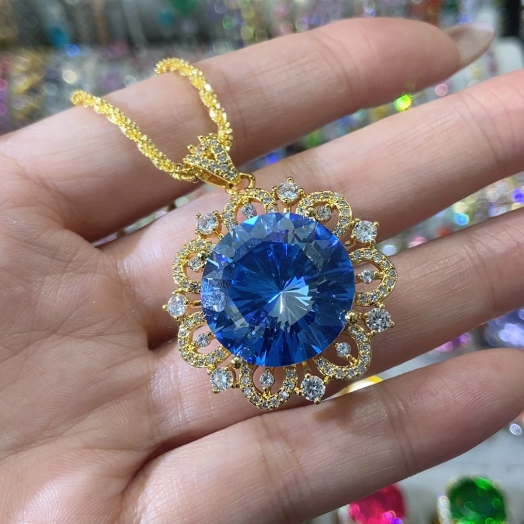 6锆石（处理）吊坠