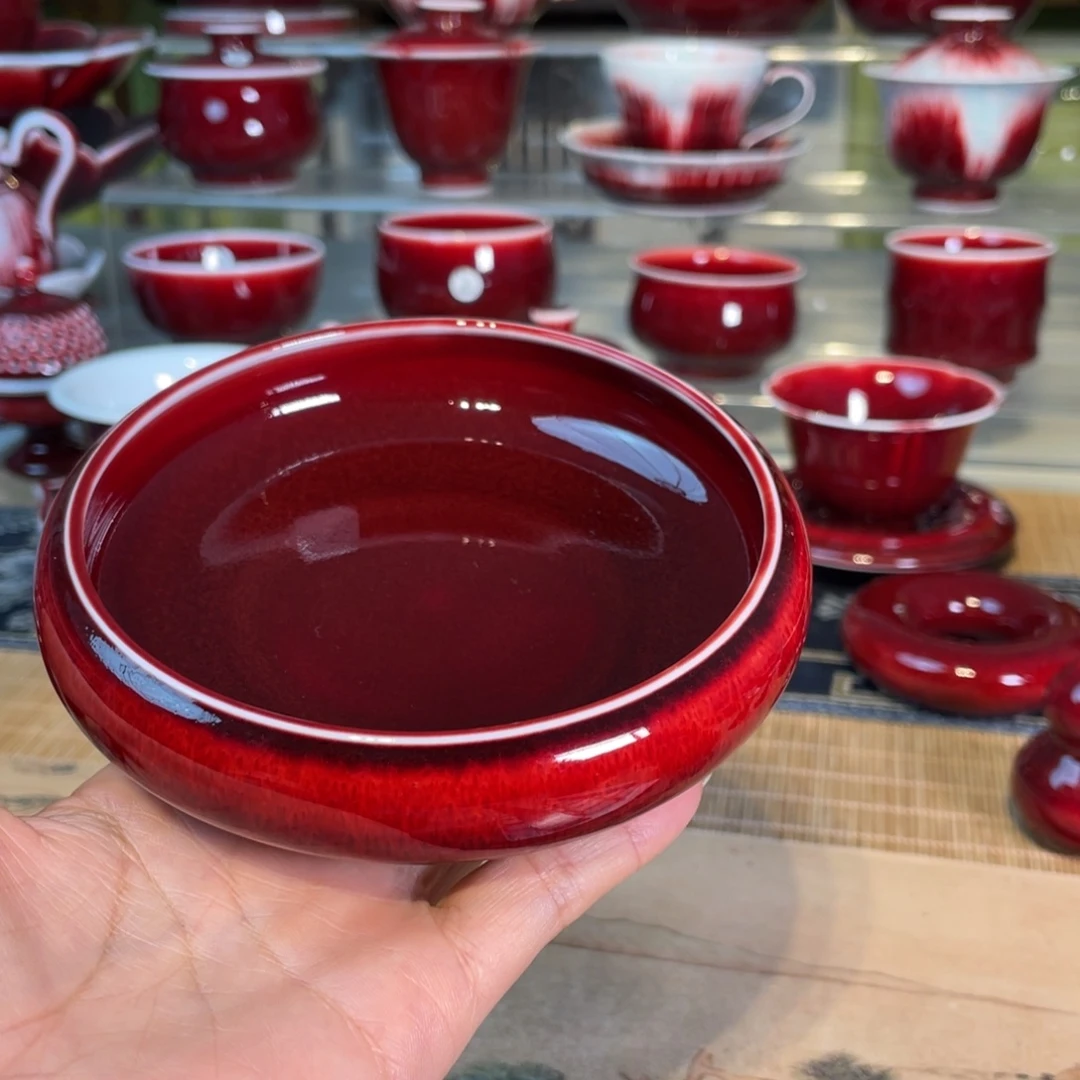 景德镇原矿釉笔洗