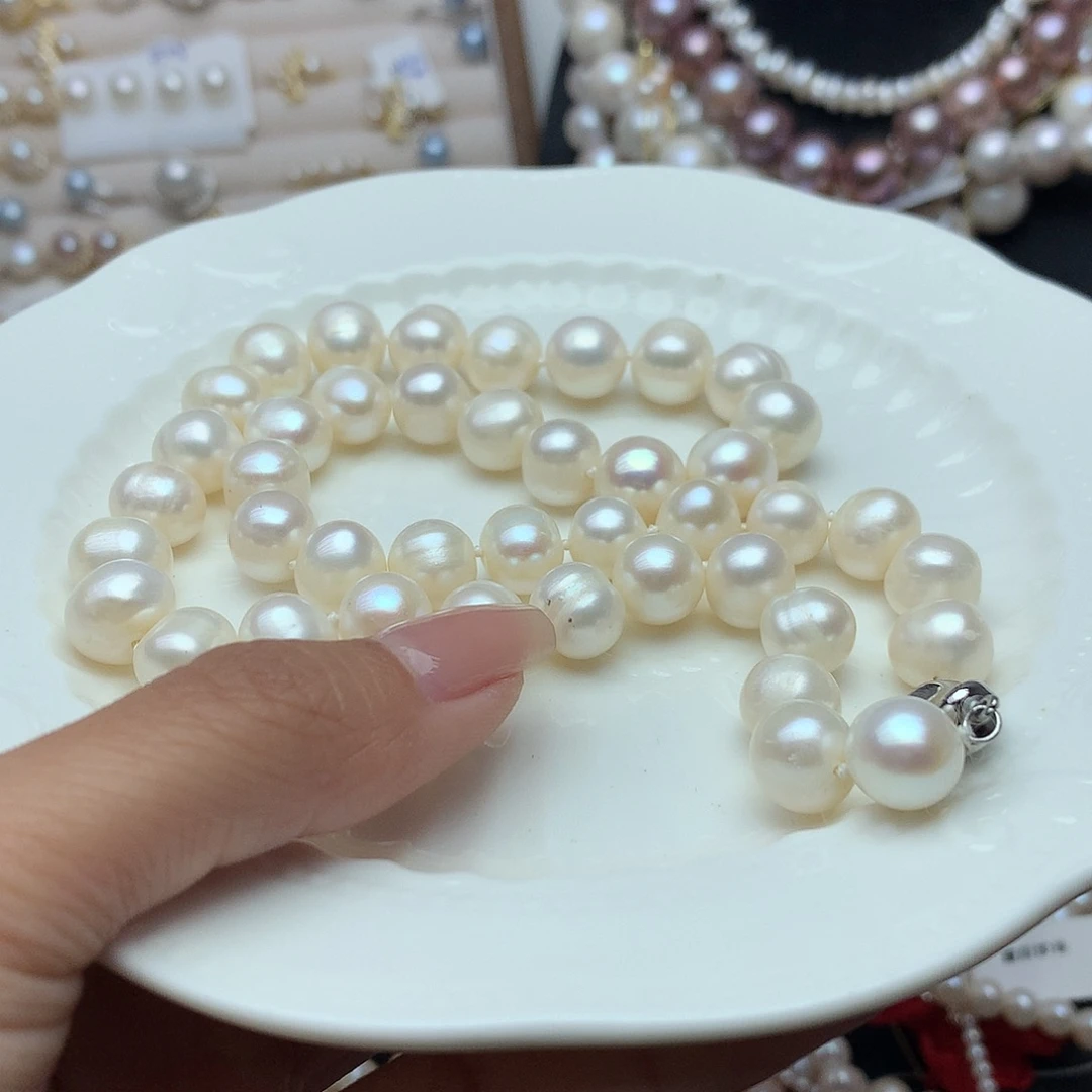淡水珍珠10–11未镶嵌x30项链
