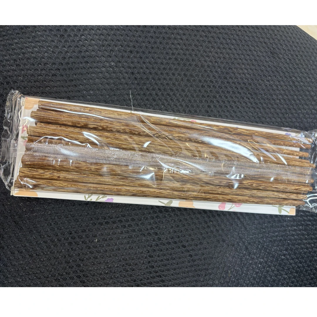 高档防滑家用中式鸡翅木筷子