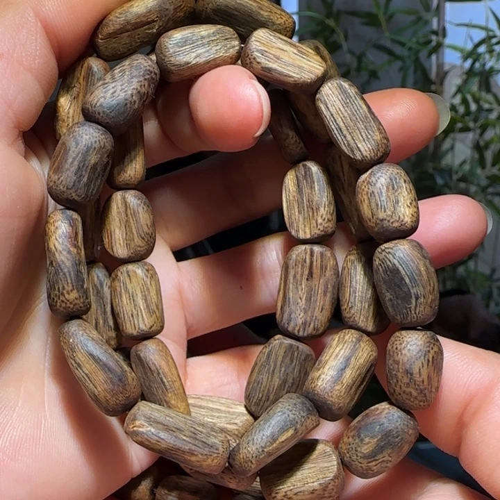 沉香手串张勺子链子27.7克