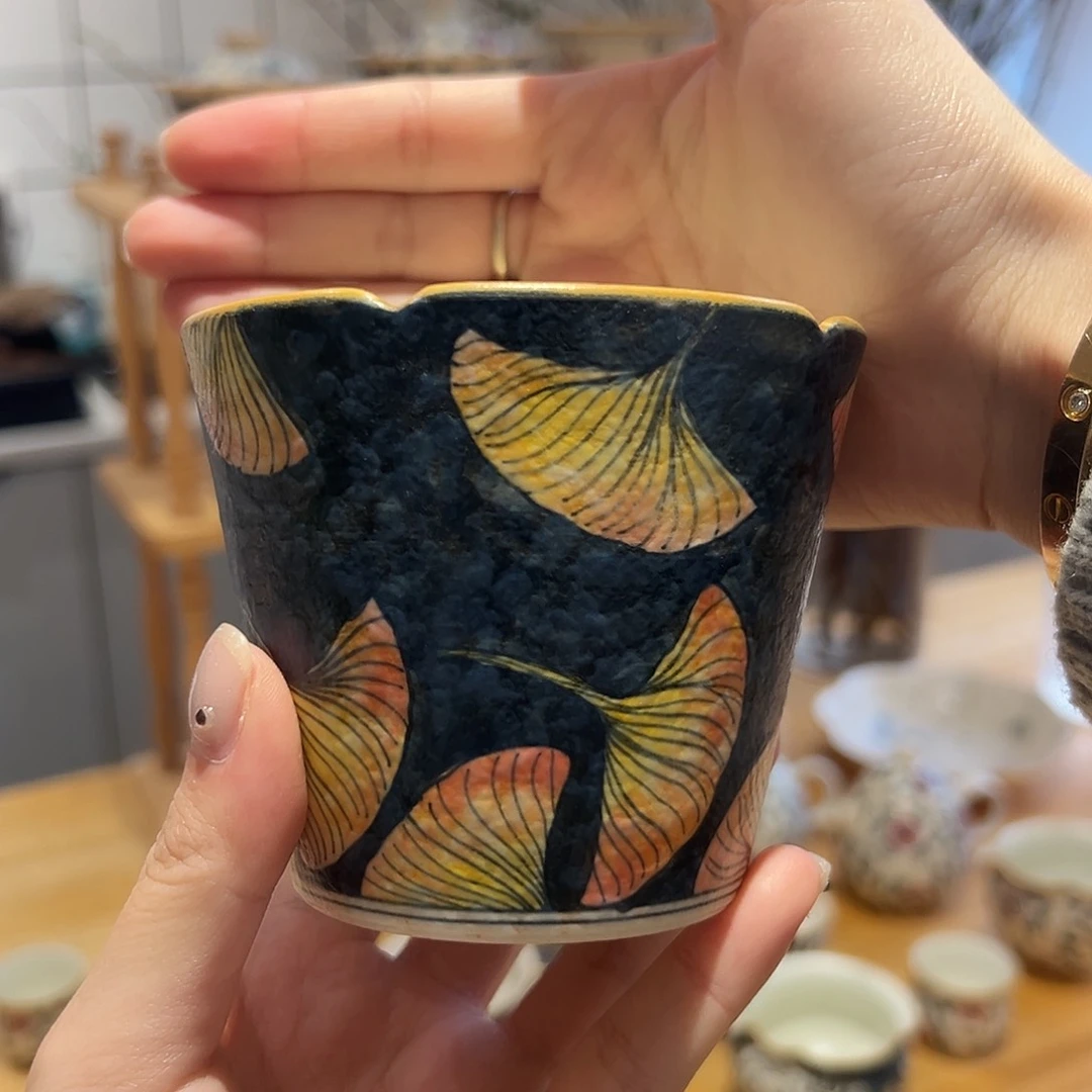 陶瓷烫*杯子手作陶瓷杯子