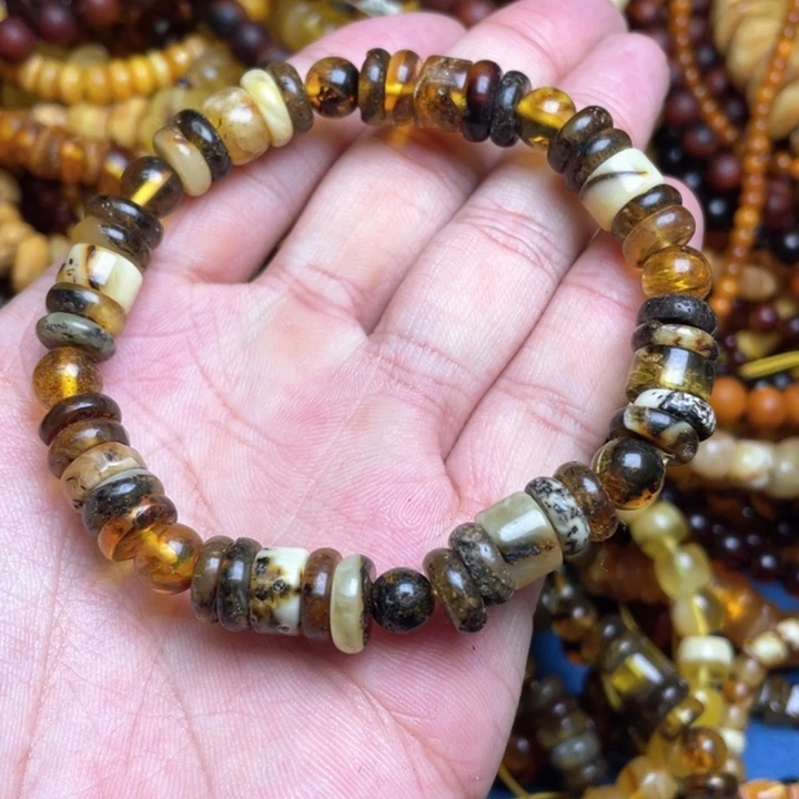 琥珀未镶嵌珠宝奇石