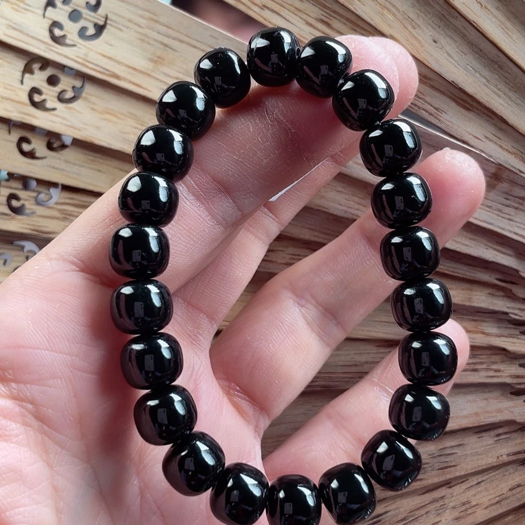 和田玉手串未镶嵌9.10老型