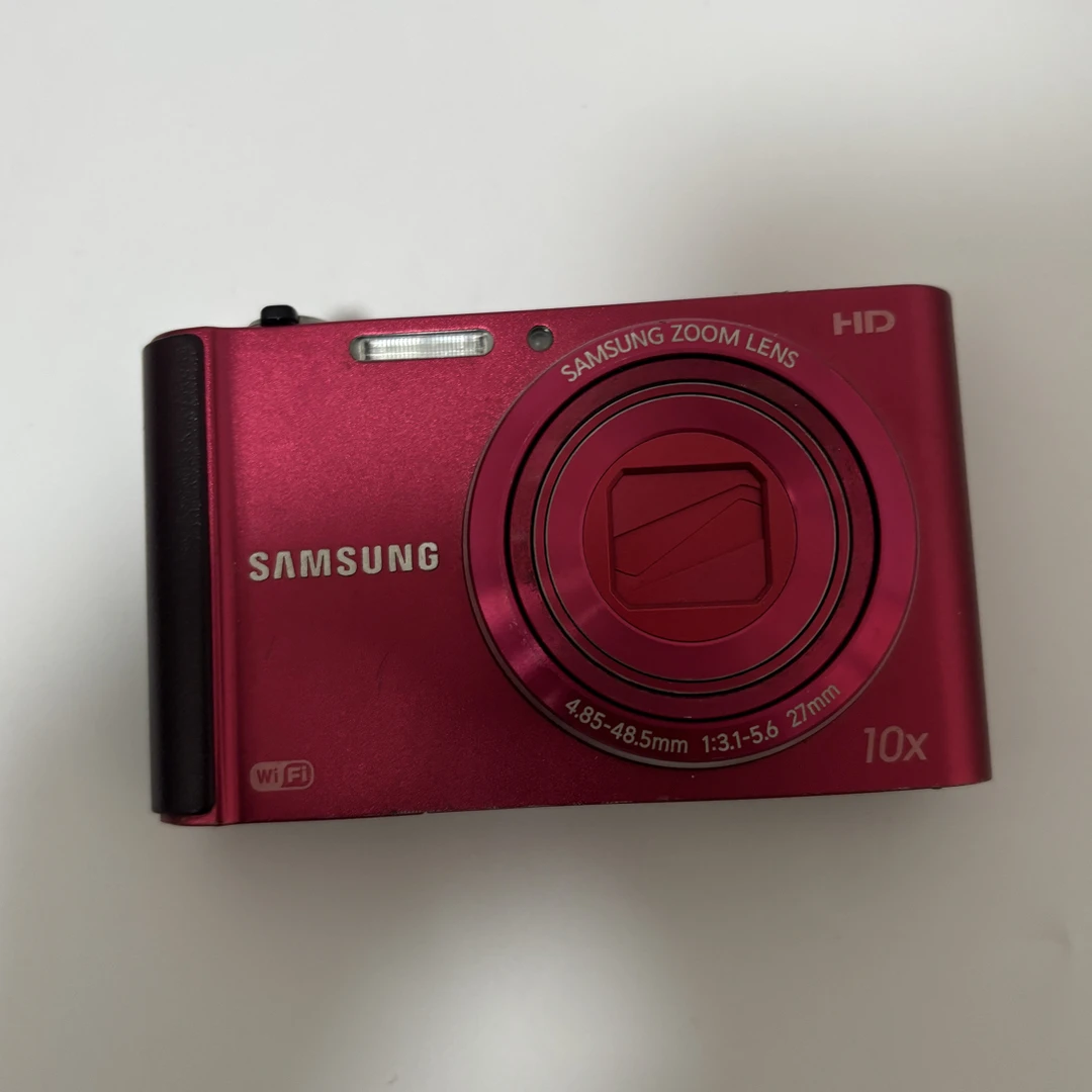 9新 Samsung/三星 st200红色1600w像素10倍小长焦ccd带配件