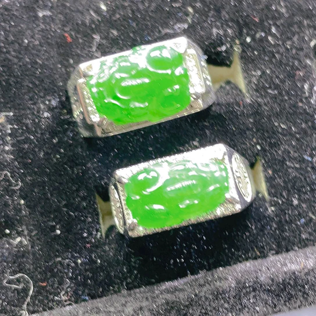 翡翠颈饰未镶嵌44，