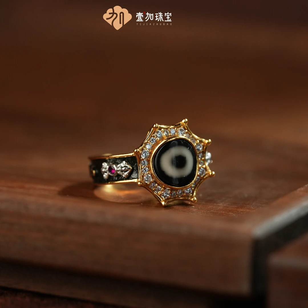 壹加田田|聚缘一眼戒指多样性发货发一个