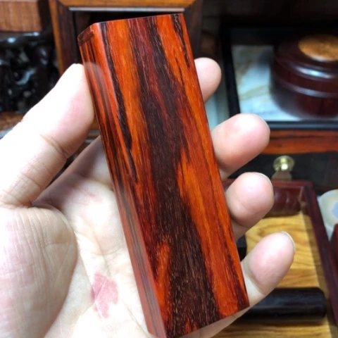 檀香紫檀（小叶紫檀）细烟盒半盒