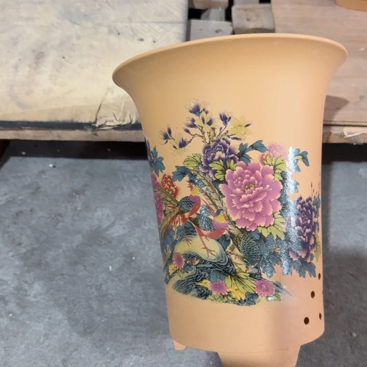 紫砂花盆紫砂花盆破损补发