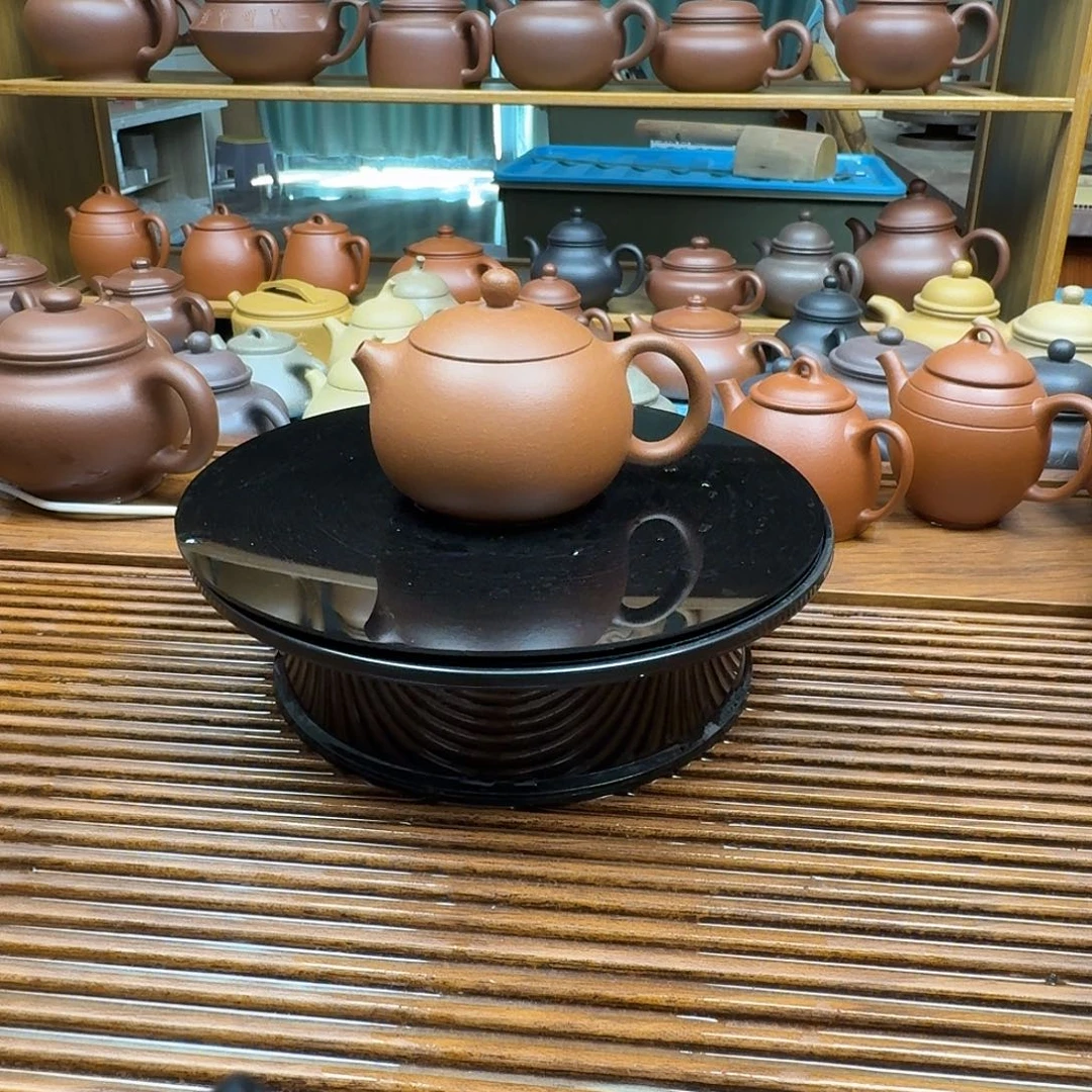 紫砂茶壶半手工制作