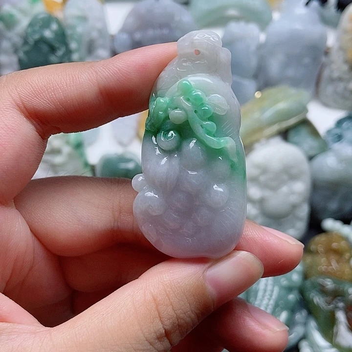 吊坠(不含链)未镶嵌翡翠1