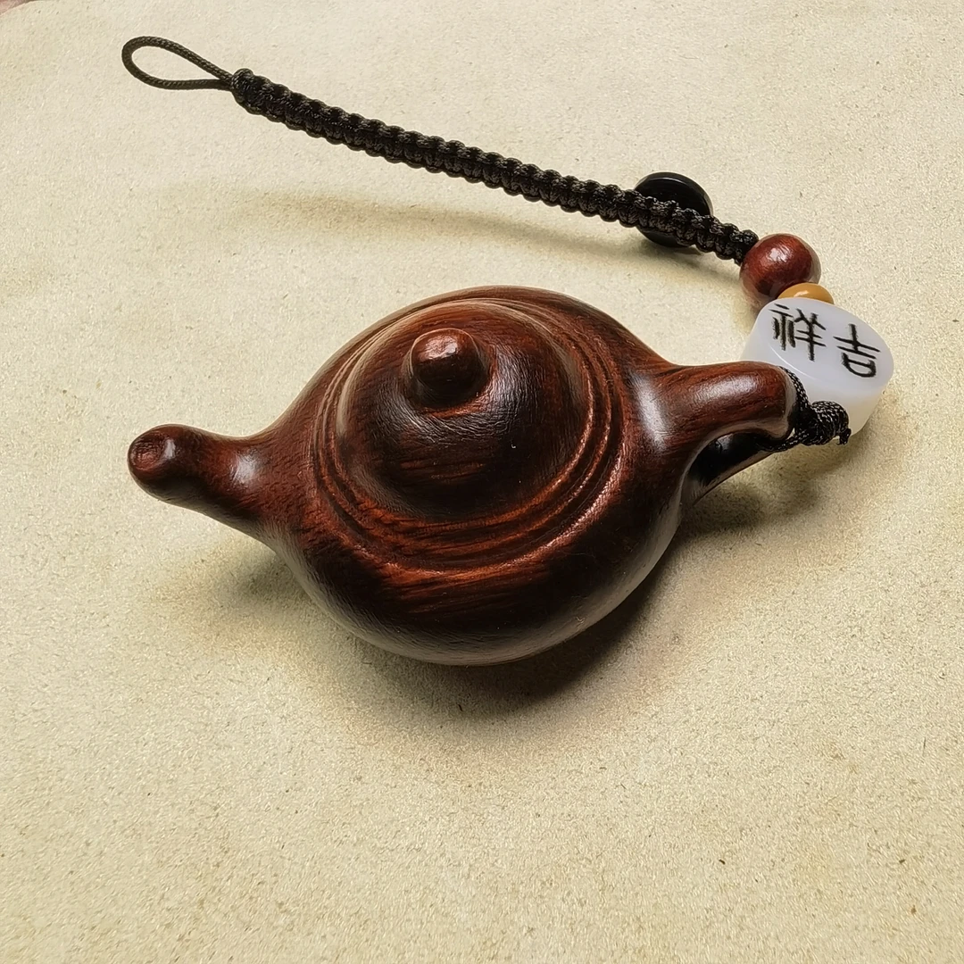 Q01小叶紫檀【小把把壶】一个