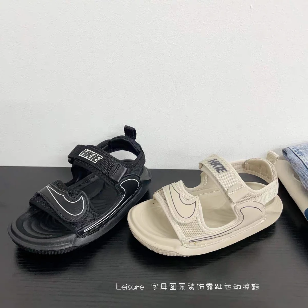 2025新款夏季儿童凉鞋男童防滑防臭夏天沙滩鞋子中大童女童运动鞋