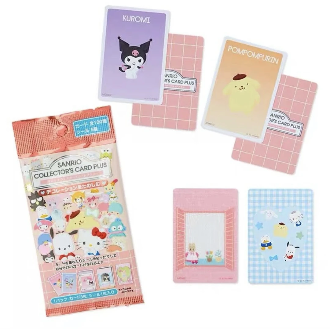 sanrio【拆盒】三丽鸥粉袋角色大赏卡第二弹卡牌盲袋盲盒（直播代拆）