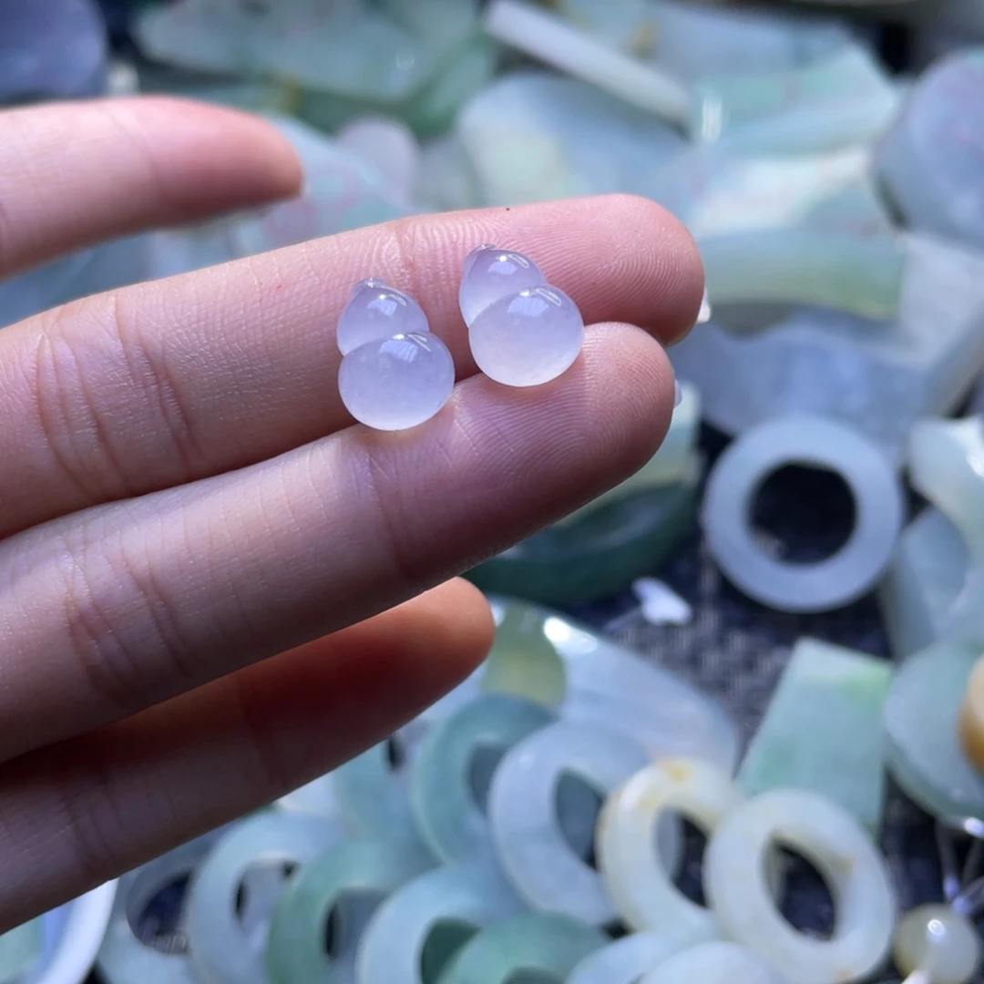 定制翡翠未镶嵌成品葫芦