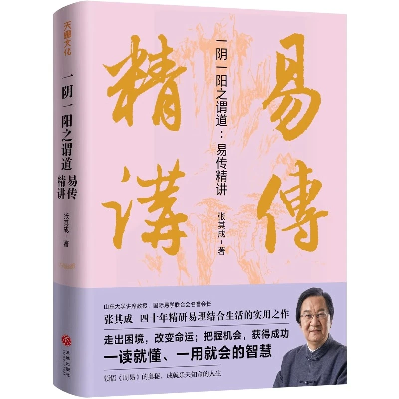 一阴一阳之谓道：易传精讲 张其成著 周易生活中的智慧书籍