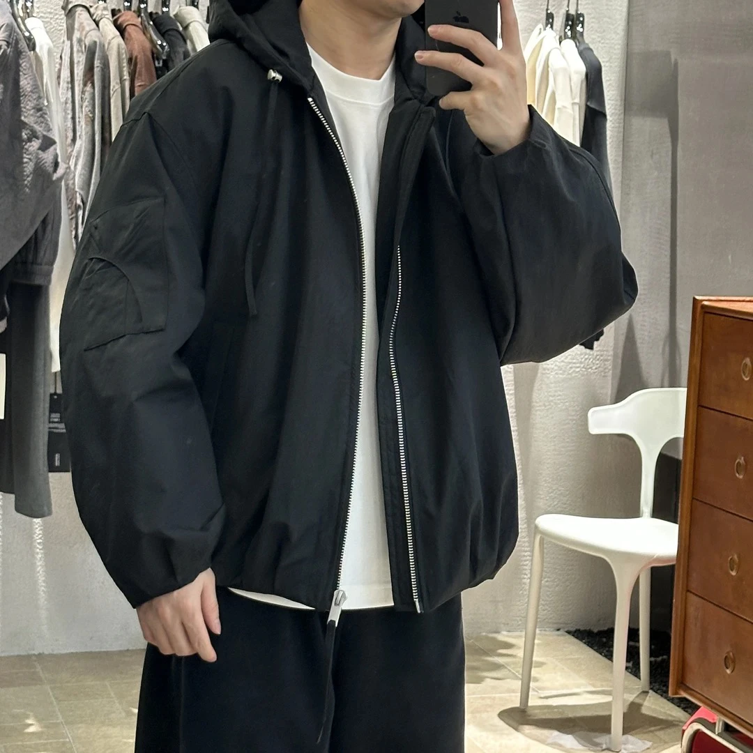 Sufeng高端线涂层连帽工艺90绒百搭羽绒服8617