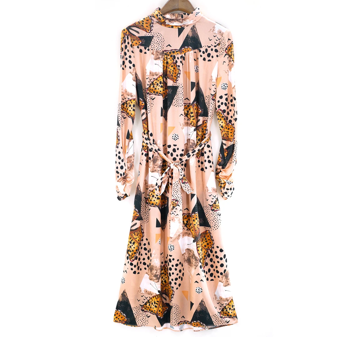 【浣月】春夏新款休闲连衣裙轻奢时尚百搭设计师气质显瘦K25L564