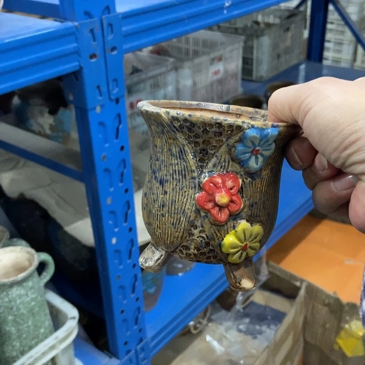 陶瓷花盆单场满9.9发10*10