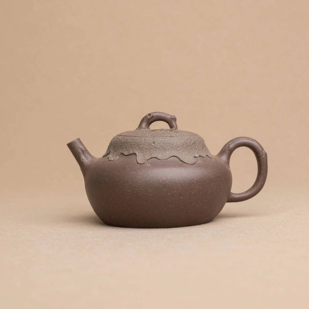 [茄瓜] 200cc 段泥 全手工小品紫砂壶
