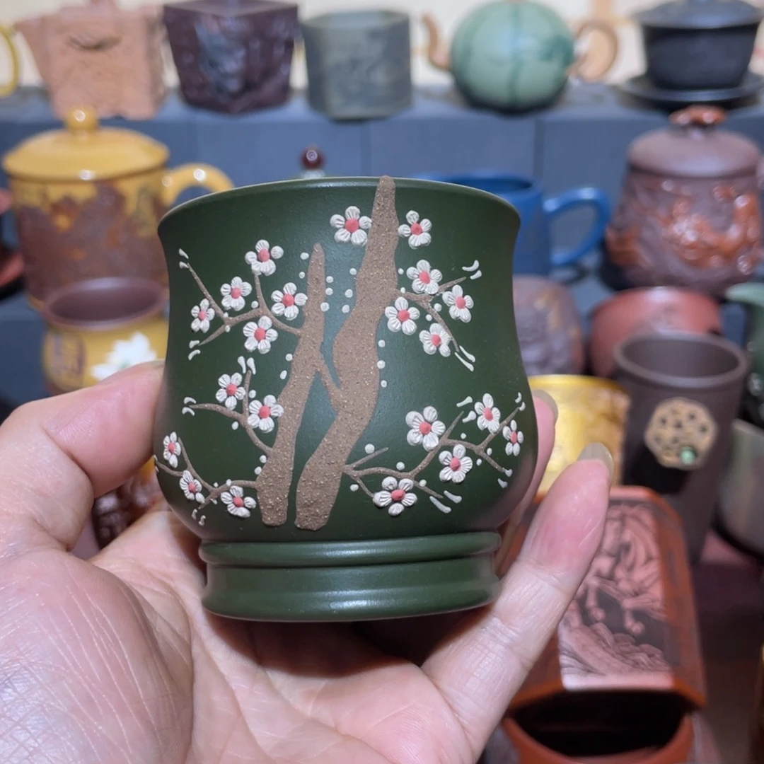 原矿紫砂手工主人杯