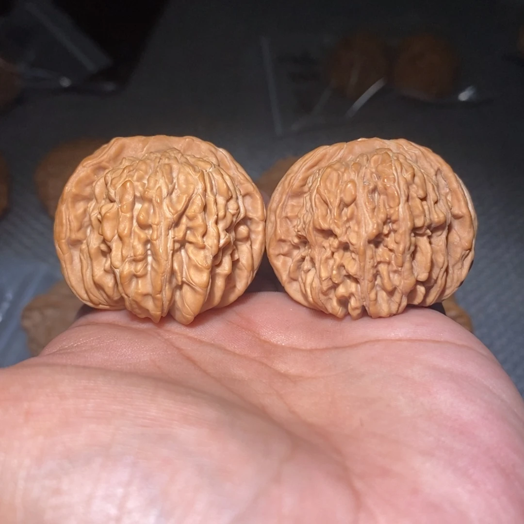 桃核把件42尺四座楼