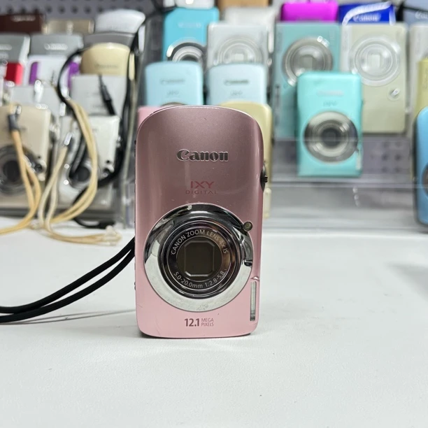99新 Canon/佳能 佳能ixus110 稀有粉色 日文英文版 9.8新