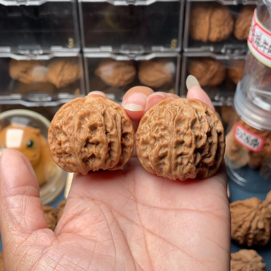 文玩核桃把件40+苹果园