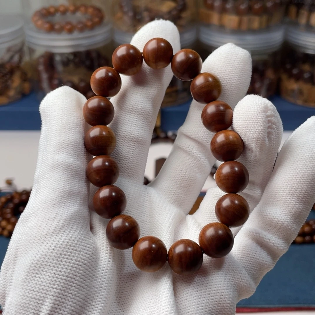 檀香木手串/手链印度老山檀香焦糖香1.2