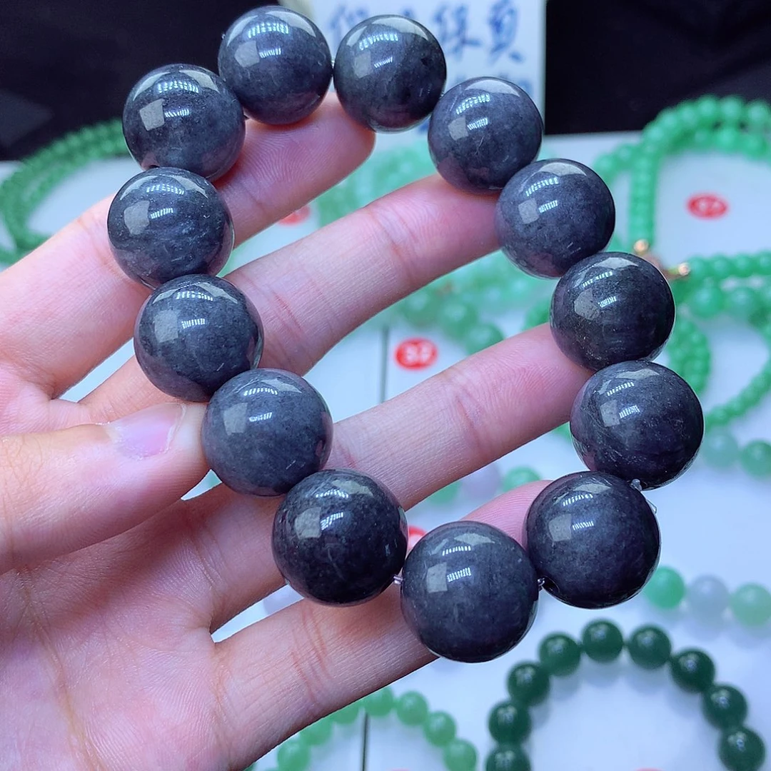 翡翠毛衣链未镶嵌