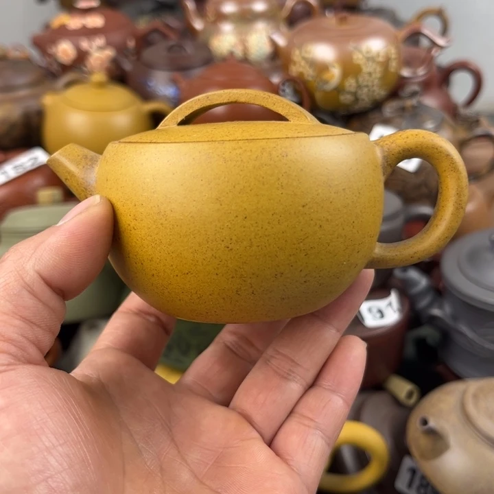 茶壶紫砂内盖壶口磕碰