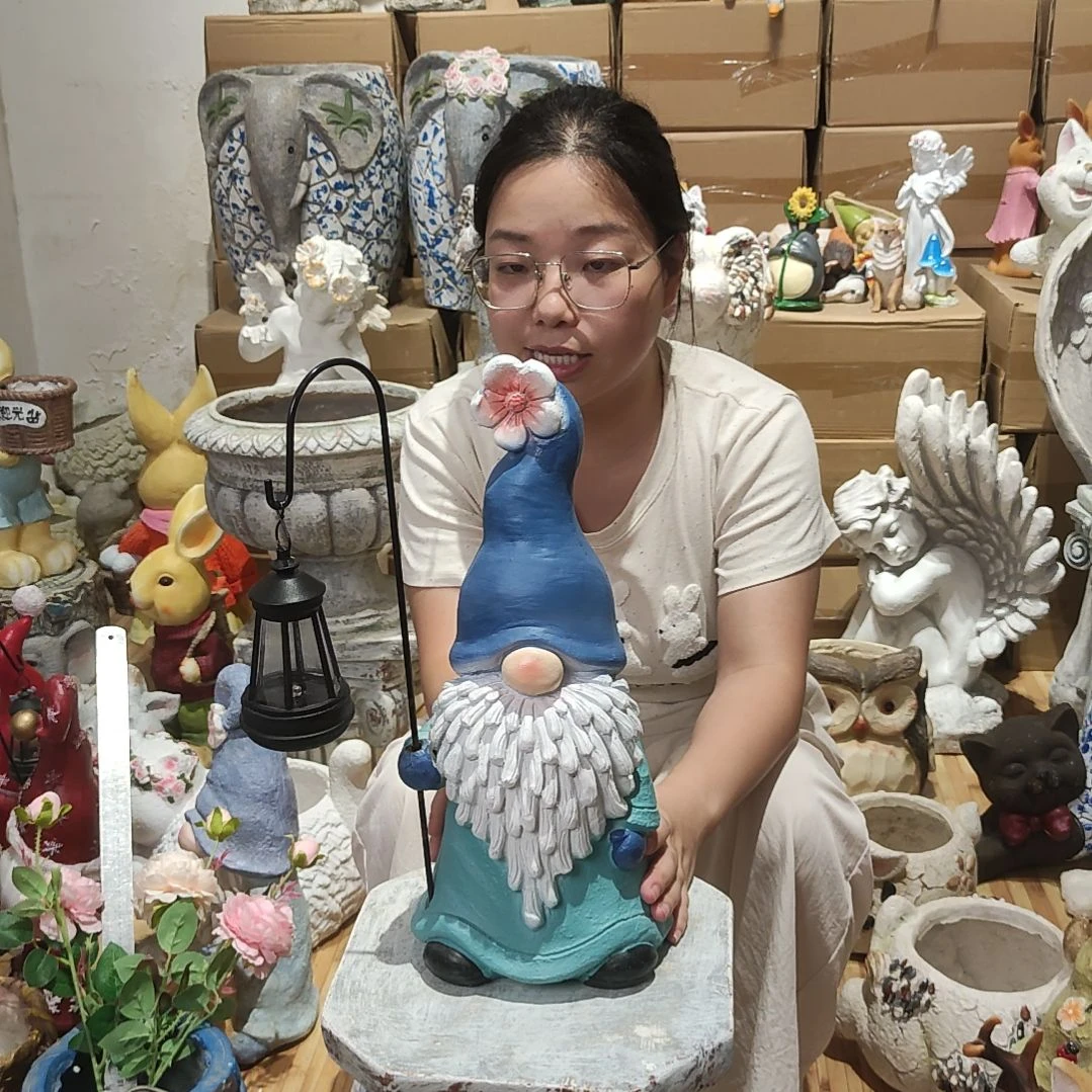 合成树脂树脂蓝色甘道夫带灯