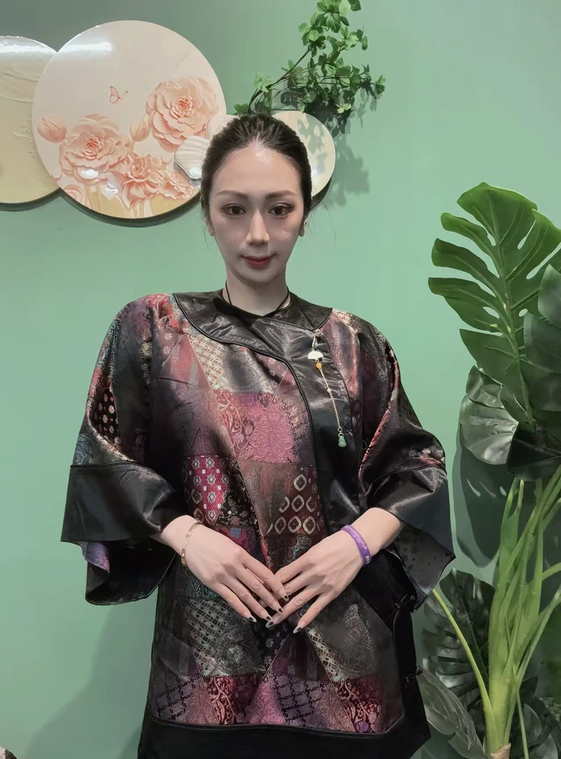 43新中式百家衣太太服