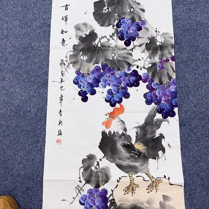 国画手绘壁纸的设计很