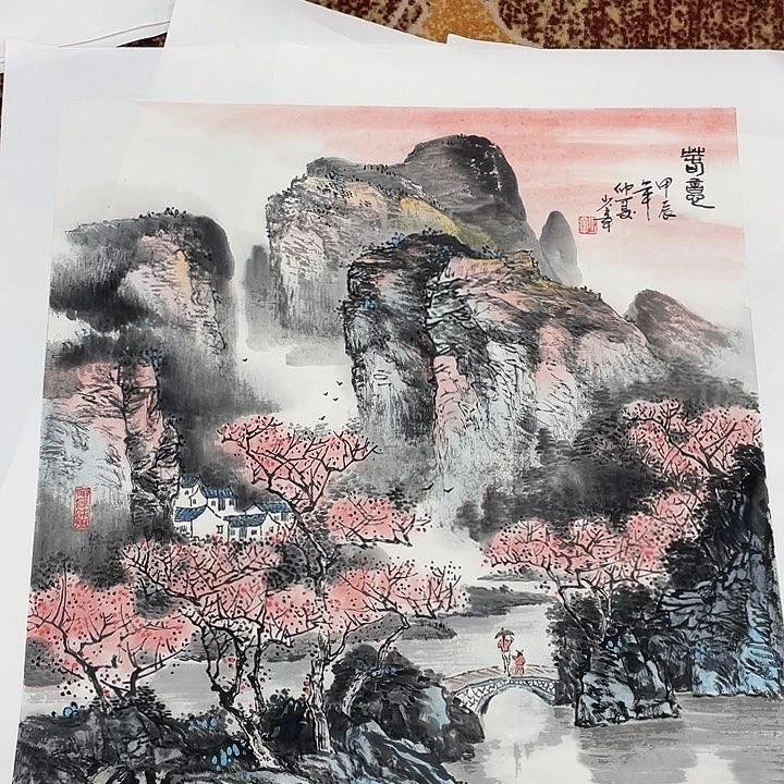 国画用****9檀少章老师作品 666666