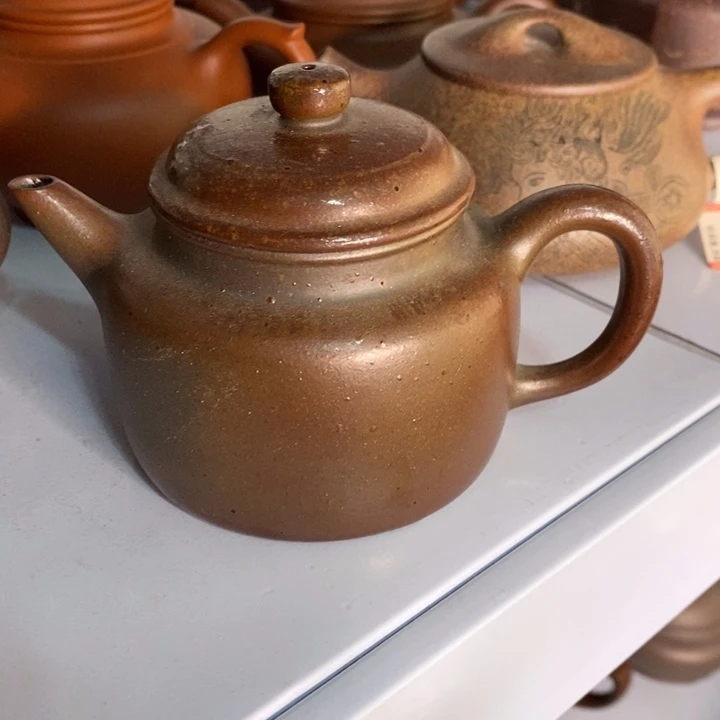 何***悟茶壶紫砂精工制作