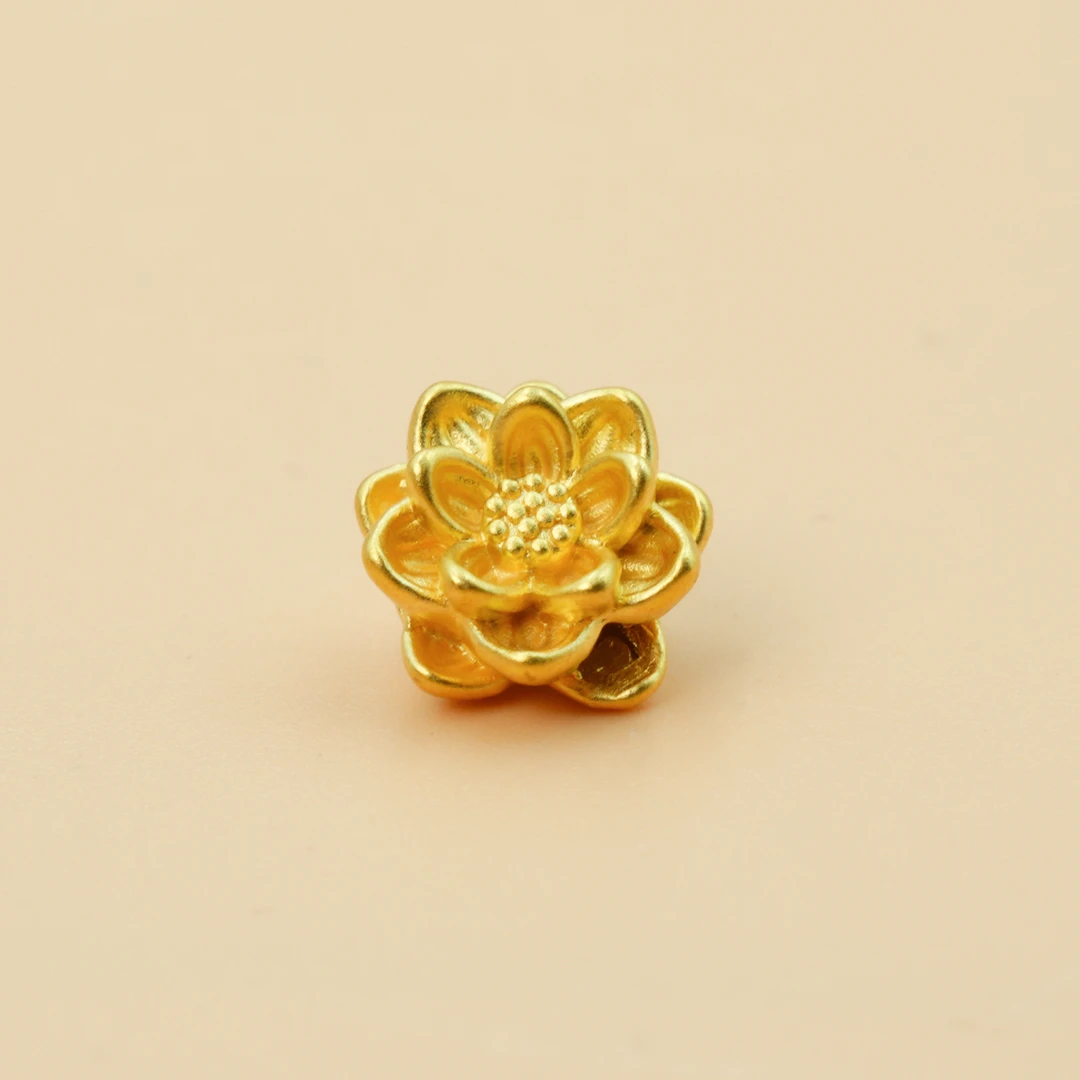 老庙足金999莲花手链5D工艺老庙黄金金手链送黄金礼物.