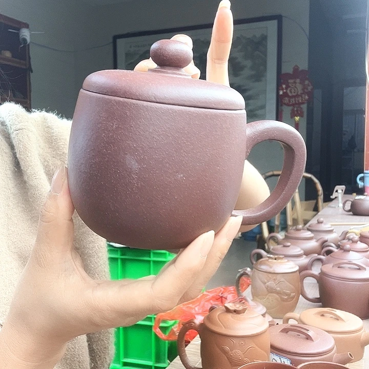 茶壶紫砂紫泥瑕疵不挑400